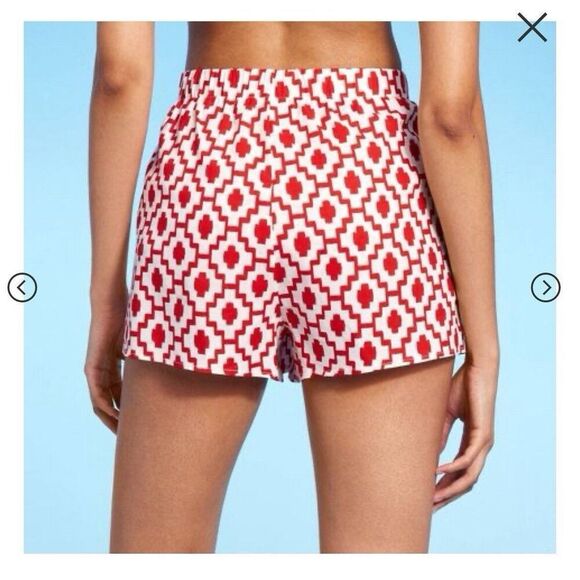 Shade & Shore Other - Womens Pull-On High Waist Cover Up Shorts - Shade & Shore Sz Medium M